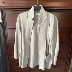 J Crew grey blazer!